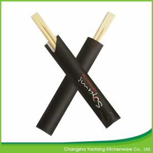Quality 23cm Sushi Bamboo Eco Friendly Chopsticks Disposable Natural Twins wholesale