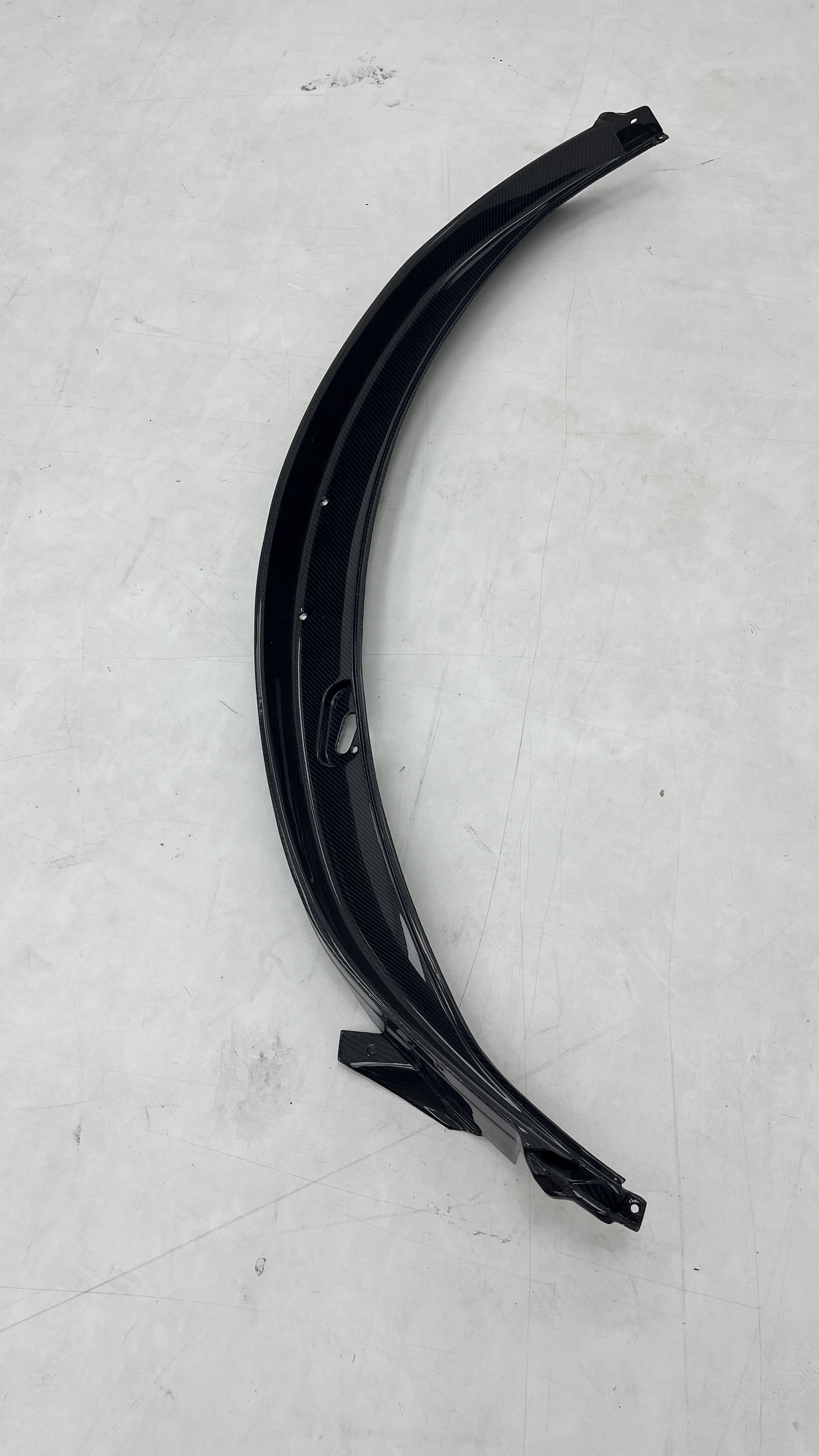 625C 650S Mclaren 12c Body Kit Headlamp Cleaning Guard Carbon Fiber Hood Fitting