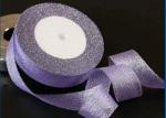 High Color Fastness Metallic Grosgrain Ribbon For Festival Arrangements