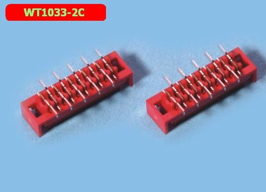 Electrical Female Idc Connector SMT Micro Match Connector SGS RoHS Approved