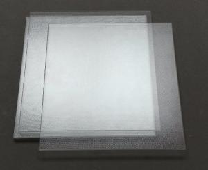 Quality 3.2mm Low Iron Patterned Toughened Glass Clear Tempered Solar Glass Panel wholesale