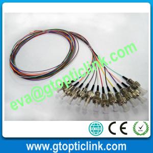 Quality FC MM 12 cores Fiber Pigtails Conectors wholesale