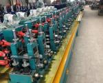 Straight Seam Tube Mill Machine / Metal Ss Cs Erw Pipe Making Machine