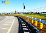 Roadway Safety Rolling Guardrail Anti Collision Highway Guardrail