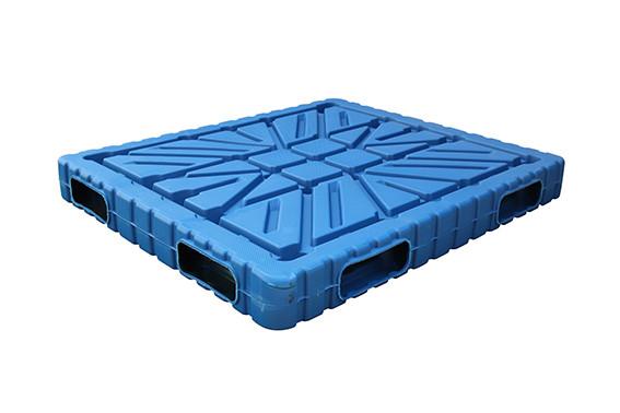 1400 X 1200 Double Face HDPE Plastic Pallets , Beverage Stacking Vacuum Plastic