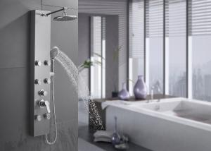 Quality 4 Functions Modern Shower Panel 0.1 - 0.3M Bar Water Pressure Body Washing wholesale