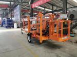 100kg -1000kg Trailer Mounted Access Platform Articulating Boom Lift