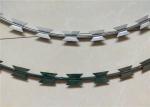 Razor Blade Fencing Spiral Razor Wire Military Barbed Tape Concertina Roll