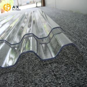Quality Brown 1560mm Length Tinted Corrugated Plastic Sheets wholesale