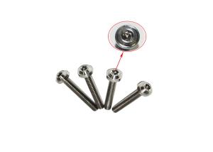 Quality Bicycle Titanium Screws Fasteners Torx Head Bolts DIY Titanium Bolts 2 PCS wholesale