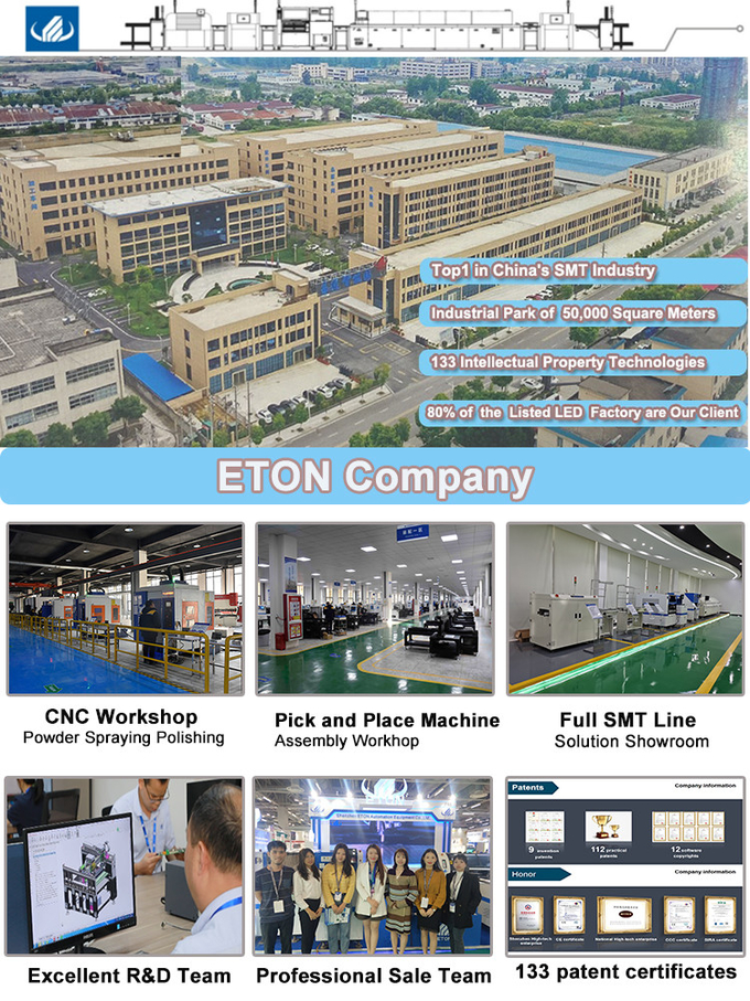 LED Strip SMT Pick And Place Machine T9-2S 500000 CPH Mounting Speed 0