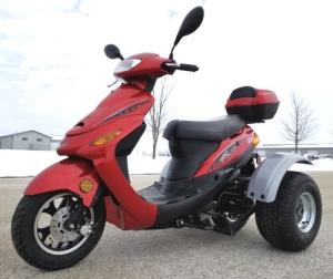 Quality Mountain Road 2.95 Hp 49cc Tri Wheel Motorcycle wholesale