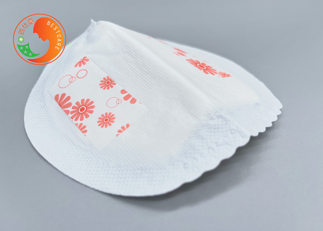 Nonwoven Disposable Breast Milk Absorbent Pads Anti Overflow Avoid Embarrass