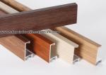 Wood Grain Effect Aluminium Picture Frame Mouldings For Art Show