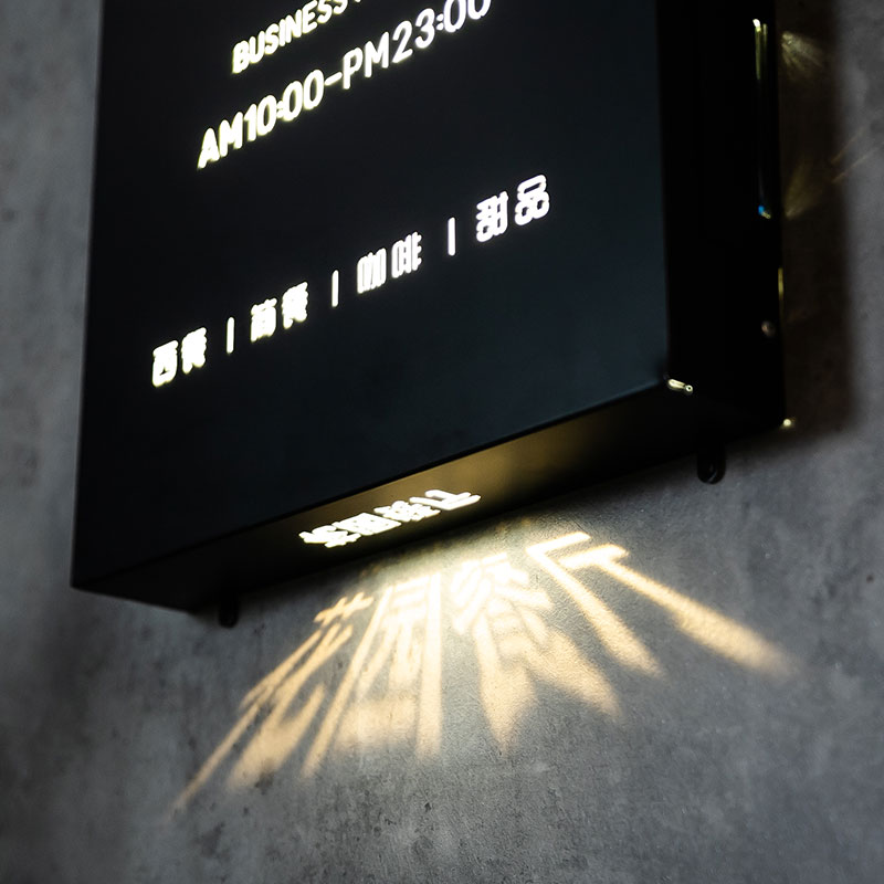 Wholesale Customized Luxury Light Boxes Signs Lighting Letter Led Lighting Box Sign