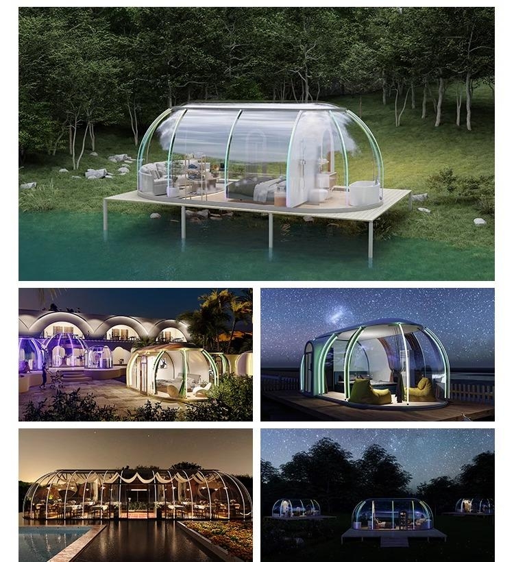 Hotel PC Star Room Bubble Room Transparent Glass Sun Room Outdoor Scenic Area Homestay Restaurant Starry Tent