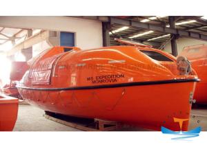Quality Solas Approval Partially Enclosed FRP Lifesaving Lifeboat wholesale