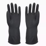 Nitrile assembly clamping safety gloves, smooth black nitrile coating industry