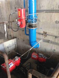 Quality Heavy Duty Air Actuated Butterfly Valve For Water &amp; Waste Valves And Actuators wholesale