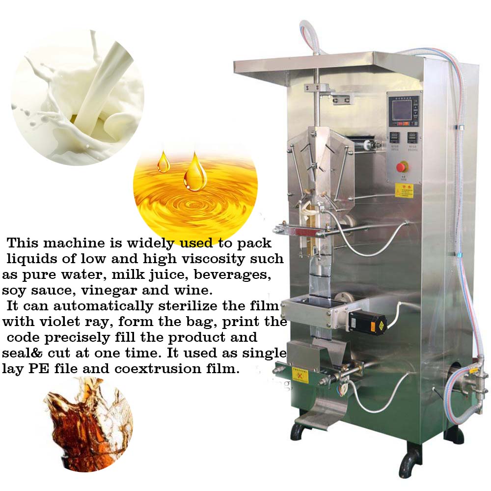 RO System And Sachet Water Filling Machine 220V / 380V 4000BPH