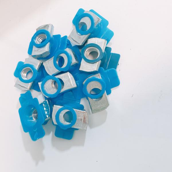 ODM Q235B Carbon Steel HDG Strut Channel Spring Nut Zinc ISO9001 Plastic wing