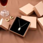 Durable Cardboard Foam Insert Jewelry Box Fashion Paper Packaging Gift Box