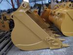 Alloy Steel Custom Excavator Buckets Yellow ColorGeneral Purpose Long Service