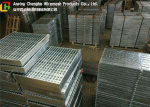 Quality Galvanised Round Bar Compound Steel Grating Preventing Dirt Deposition wholesale