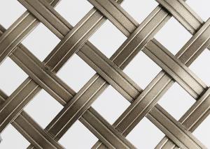 Quality Panel 1.2-5.0mm Architectural Steel Mesh For Interior / Exterior Decoration wholesale