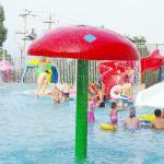 Flower Spray Aqua Park Fiberglass Water Amusement Equipment