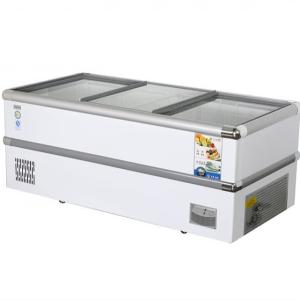Quality Commercial Display Cabinet Freezer Horizontal Large Capacity Fresh Keeping wholesale