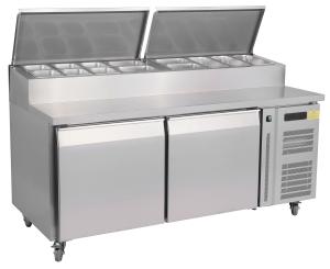 Quality SS 304 Refrigerated Pizza Prep Table wholesale