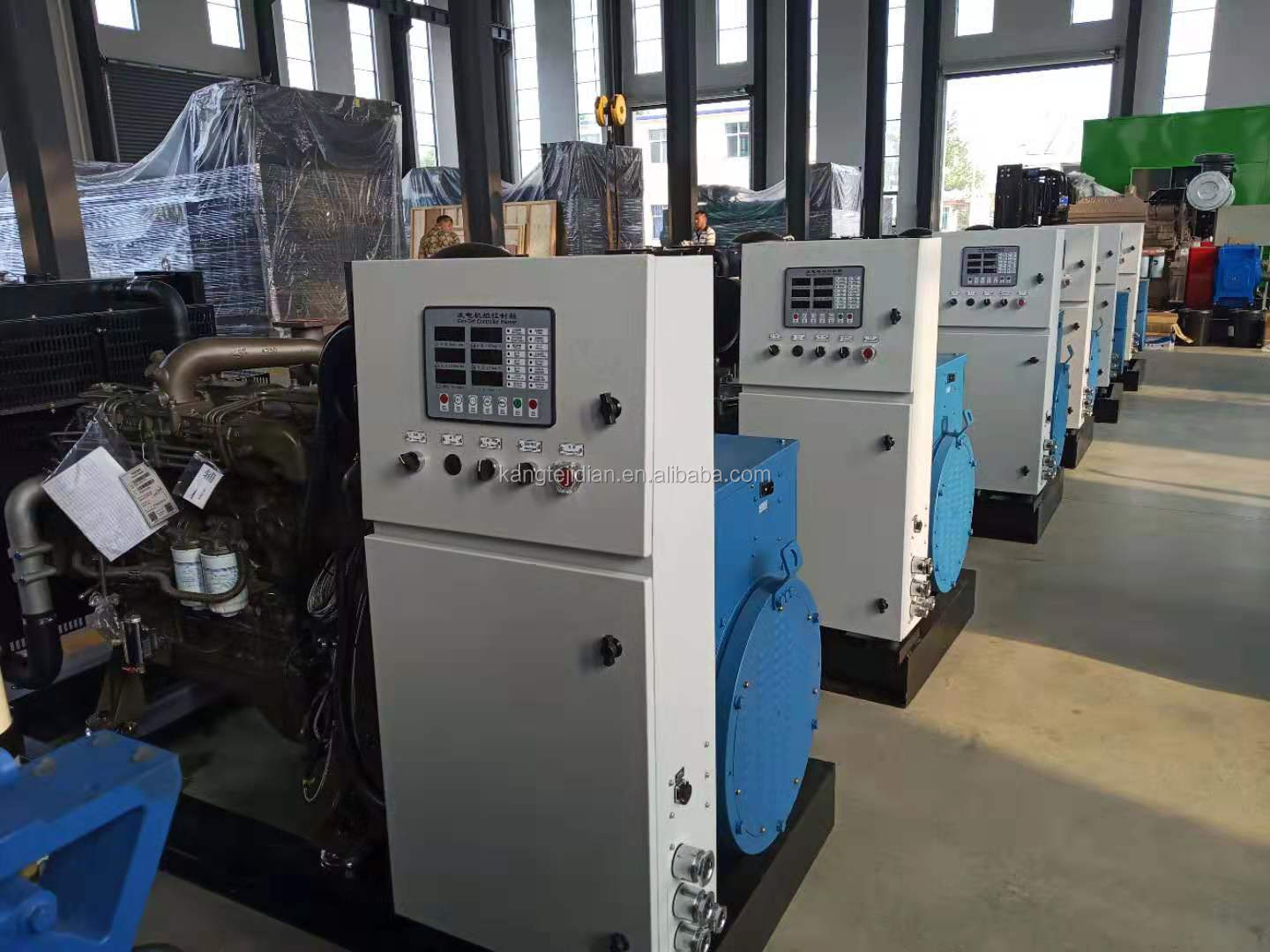 Marathon Alternator 30kva Sound Proof Diesel Generator with IP21-23 Protection Class