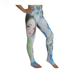 Quality Beauty Patterns Print Yoga Wear Clothing Quick Dry Long Fitness Yoga Leggings wholesale