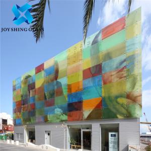 Quality White Back Painted Glass , Decorative Toughened Lacquered Glass 8mm wholesale