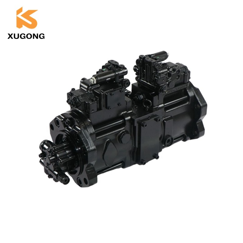 K3V112DTP-9T8L-14T Excavator Hydraulic Pumps With Solenoid Valve KPM Hydraulic Pump Parts