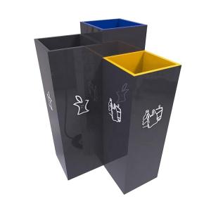 Quality Receptacle 400mm 40L Multi Compartment Trash Bin wholesale