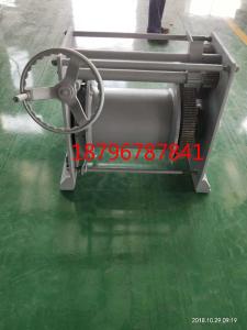 Quality 18mm wire rope 80m wire length 10kn manual winch hand winch marine winch wholesale