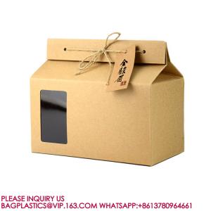 Quality Custom Printing Eco Friendly Square Bottom Food Grade Packaging Bio Rice Kraft Paper Bag wholesale