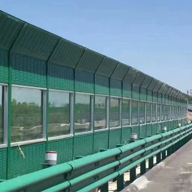 Highway Airport Polycarbonate Acrylic Sound Barrier Fence Perspex
