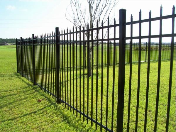 1.5*2.5m Powder Coated Aluminum Fence Decoration For Home Garden Pool