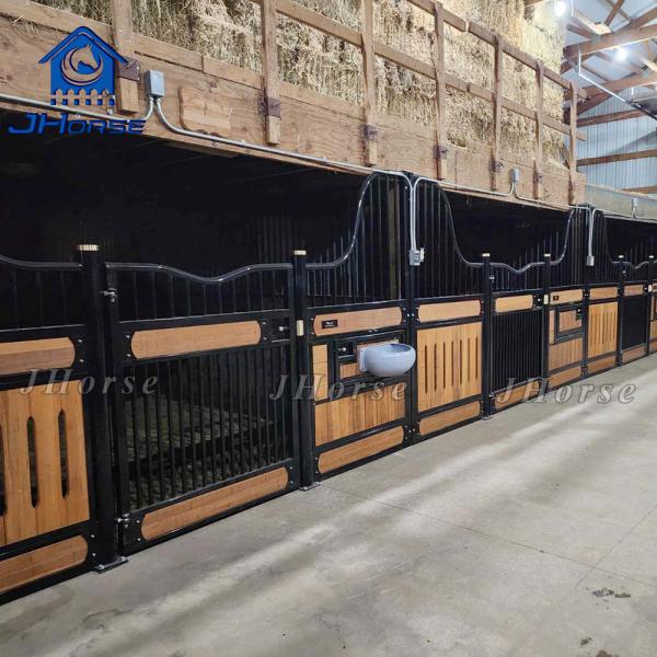 Weatherproof Welded European Horse Stalls For All Climates And Environments 2.2m