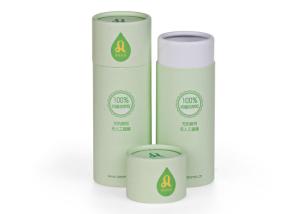 A4 Paper Lightweight Paper Cans Packaging Cylinder CMYK Printing