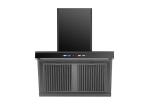Electric Wall Mount Ducted High-end Cooker Hood With Silver Or Metal Painted