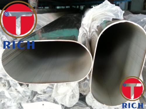 Special Shape Thin Wall Thickness Flat Oval Welding Tube Steel For Cooler