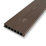 Frosted Lightgray Exterior Anti Slip Co Extrusion WPC Decking 140x25mm
