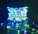 Christmas 100m 666leds 12V flashing led clip on light for AU wedding Garland