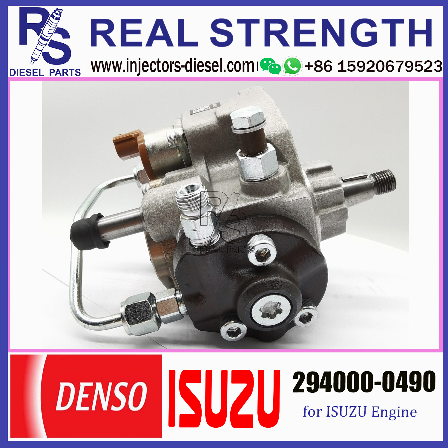 DENSO Common Rail Fuel Injection Pump 294000-0490 294000-0491 For ISUZU 4JJ1 8-97381555-0 8-97381555-1