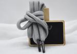 Custom Drawstring Cord 5mm Polyester For Swimwear , Underwear