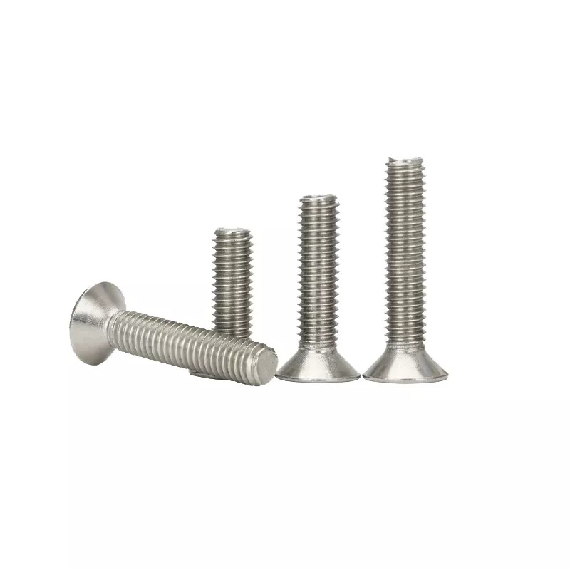 DIN7991 M4 M5 M6 M8 M10 M12 Stainless Steel Allen Bolts Hex Socket Flat Countersunk Head Screws